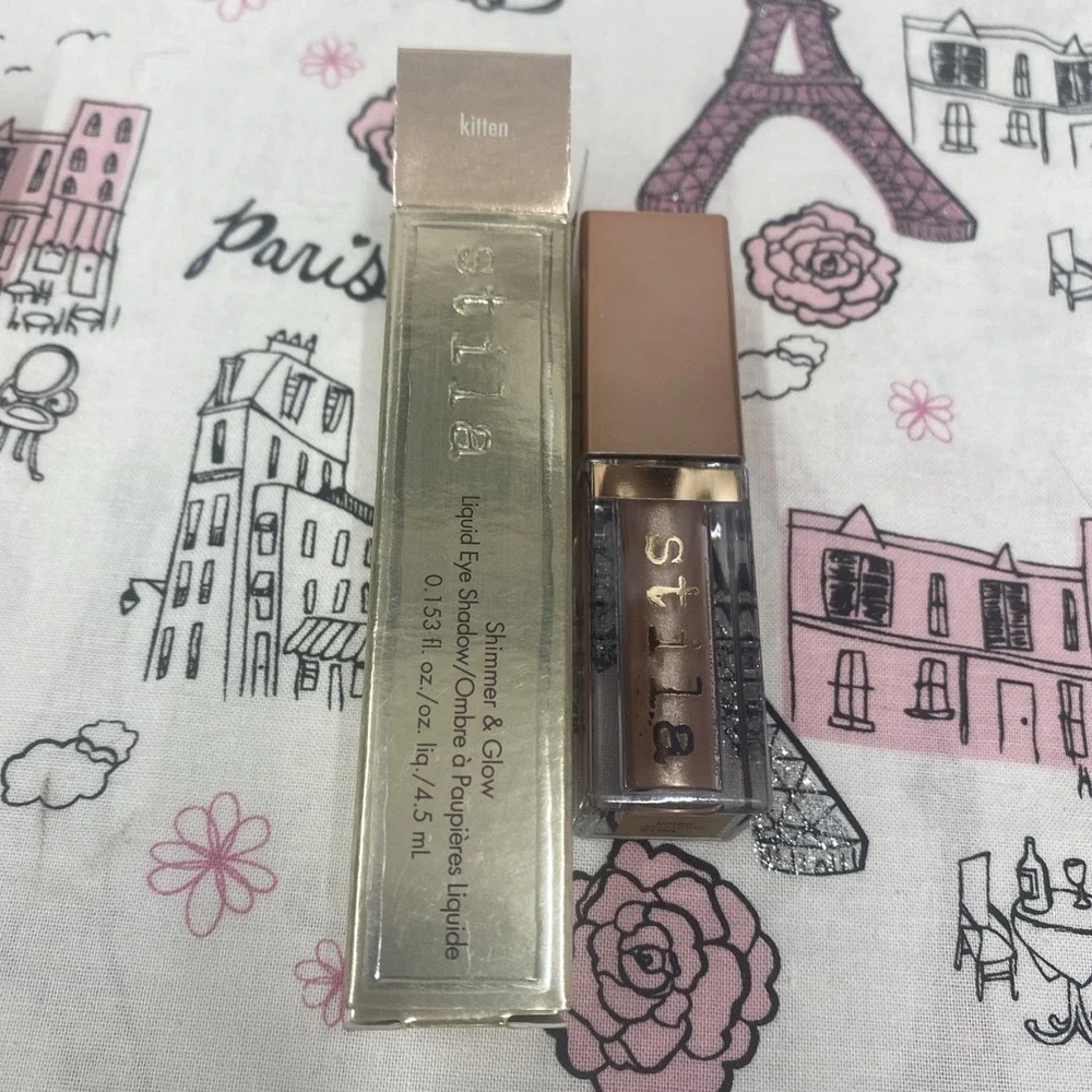Stila Shimmer & Glow Liquid Eyeshadow -Kitten‎ New In Box & Authentic